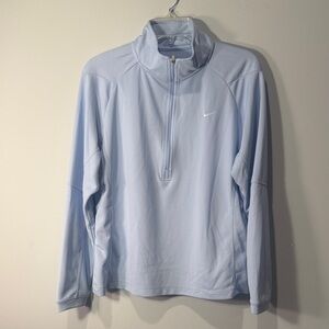 Nike Sky Blue Quarter-Zip Pullover